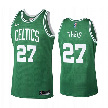 Boston Celtics #27 Daniel Theis Green Hardwood Classics Men'S Jersey