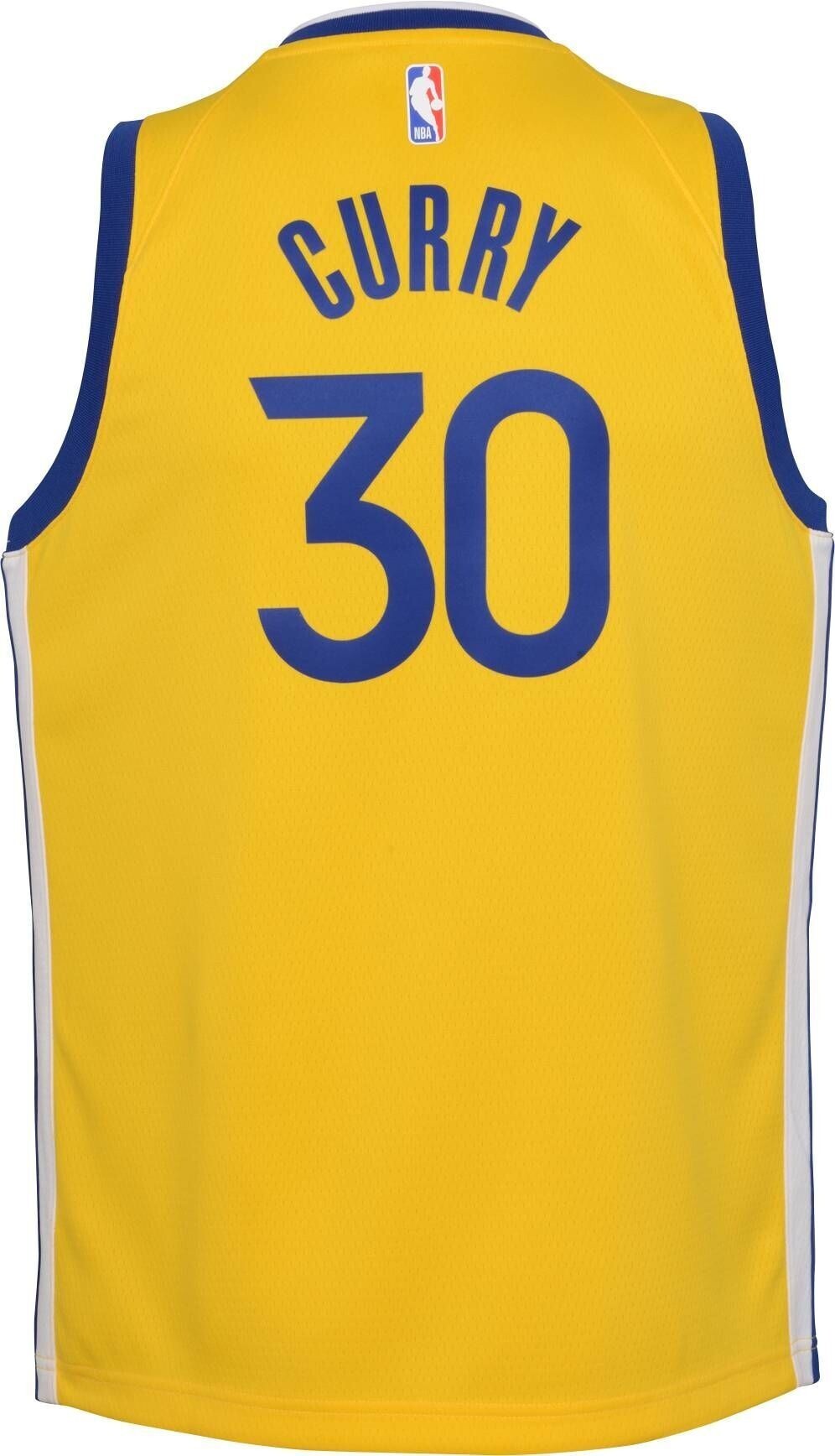 Jordan Youth Golden State Warriors Steph Curry #30 Gold 2020-21 Dri-Fit Statement Swingman Jersey