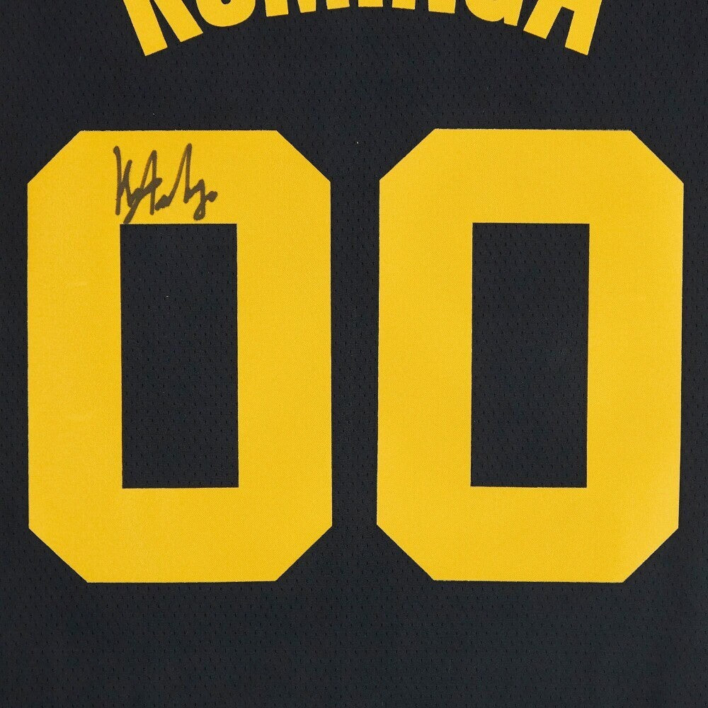 Jonathan Kuminga Golden State Warriors Fanatics  Autographed 2021 Nike Replica Replica Replica Mixtape Swingman Jersey - Black