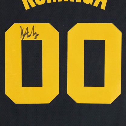 Jonathan Kuminga Golden State Warriors Fanatics  Autographed 2021 Nike Replica Replica Replica Mixtape Swingman Jersey - Black