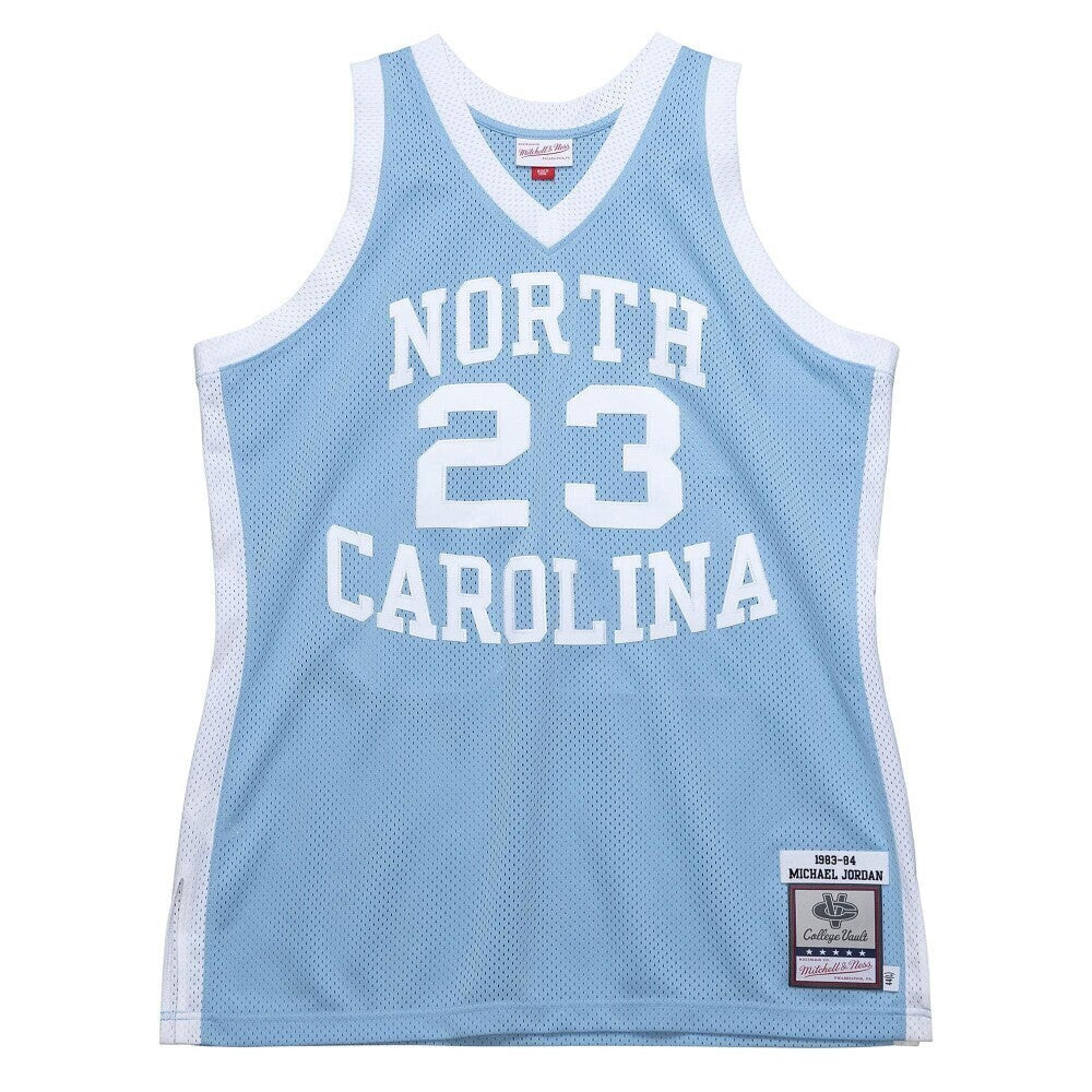 Michael Jordan North Carolina Tar Heels Mitchell & Ness 1983-84  Throwback College Jersey - Carolina Blue