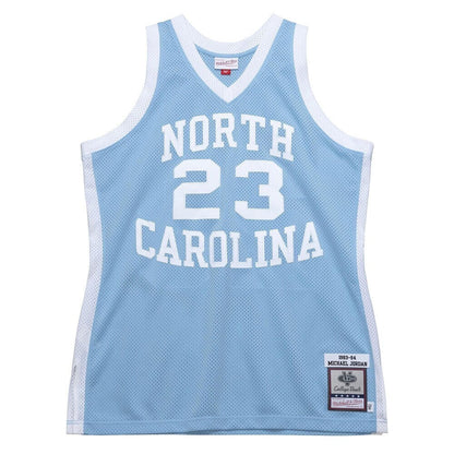 Michael Jordan North Carolina Tar Heels Mitchell & Ness 1983-84  Throwback College Jersey - Carolina Blue