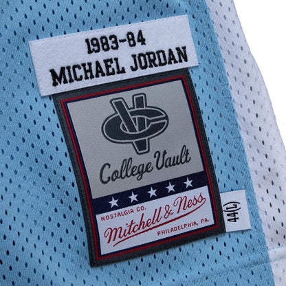 Michael Jordan North Carolina Tar Heels Mitchell & Ness 1983-84  Throwback College Jersey - Carolina Blue