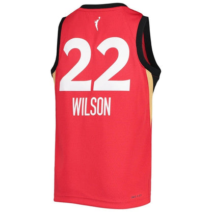 A'ja Wilson Las Vegas Aces Nike Replica Replica Replica  2021 Player Jersey - Explorer Edition - Red